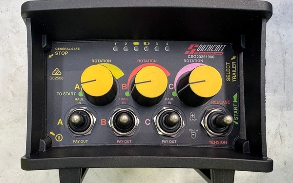 Control for a 10T Cable Drum Trailer