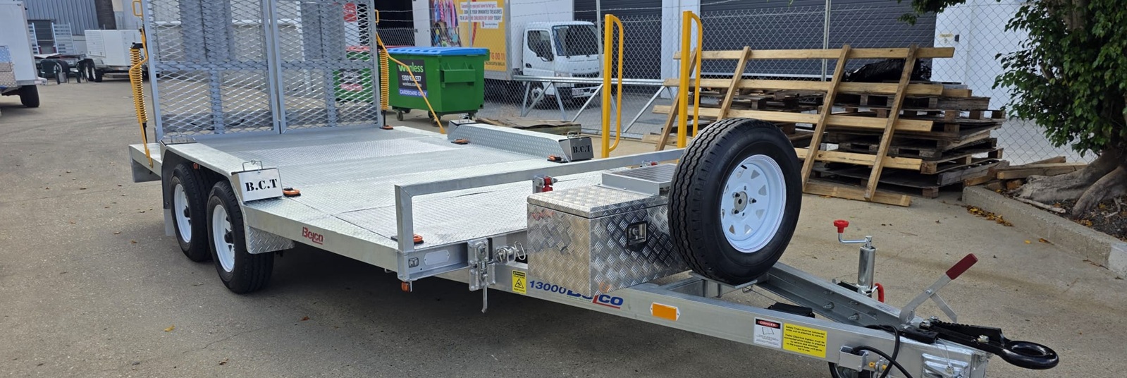 2000kg ATM mower trailer