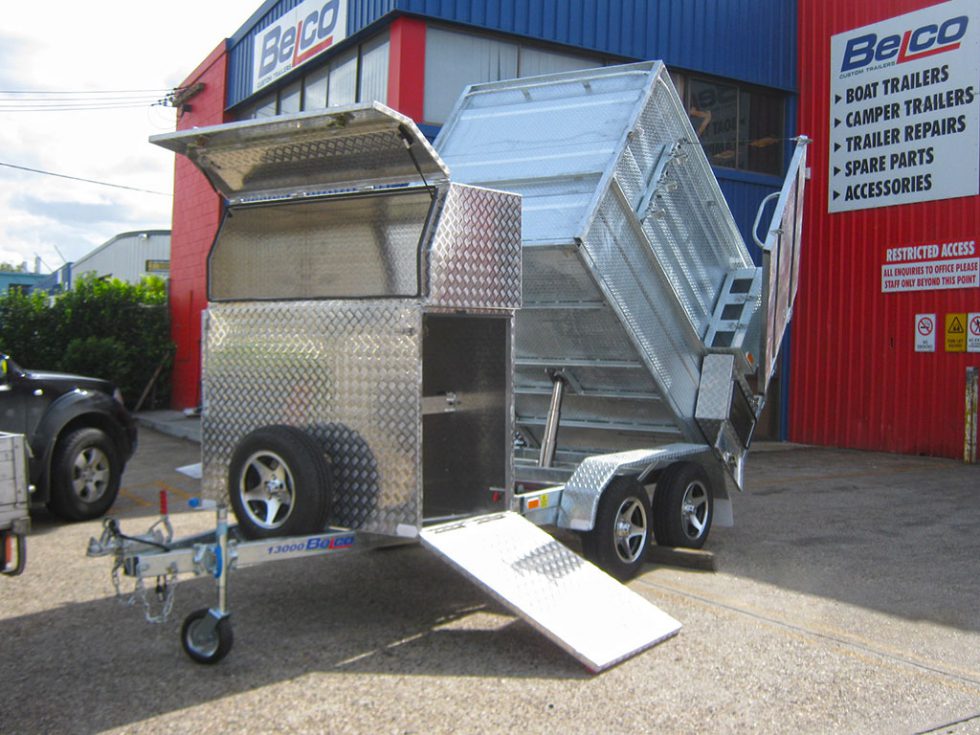 Custom Made Lawn Mower Trailers for Sale in Brisbane