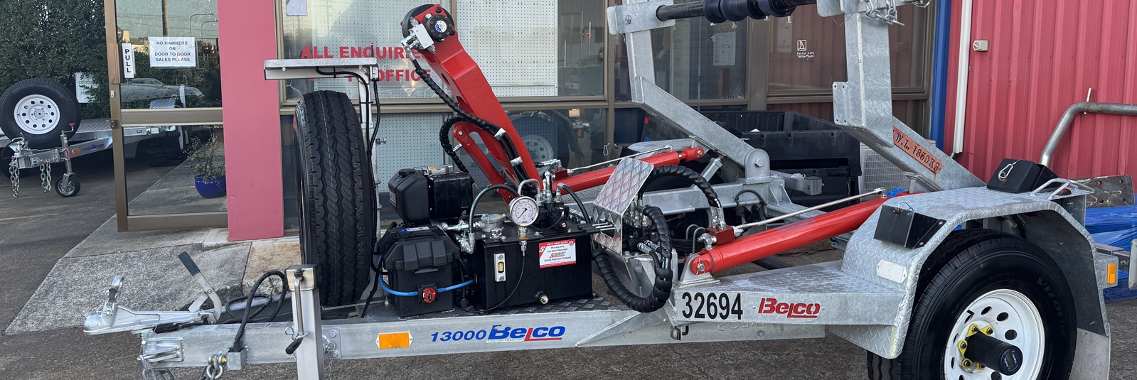 2500 kgs ATM Cable Trailer