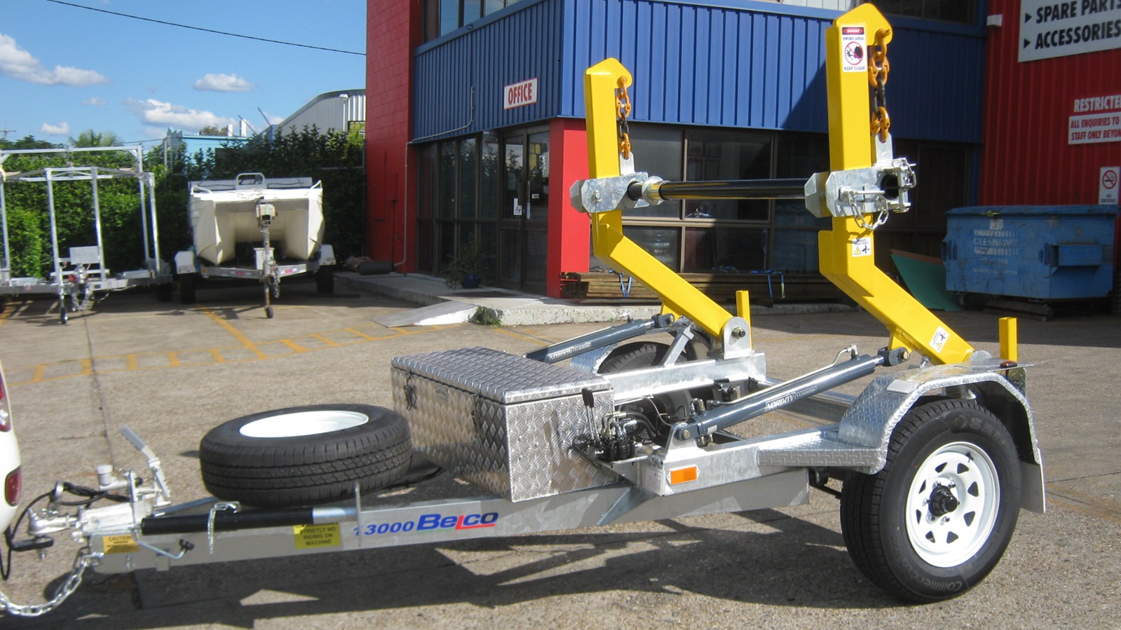 2T Cable Trailer