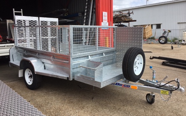 2T Medium Commercial Mower Trailer