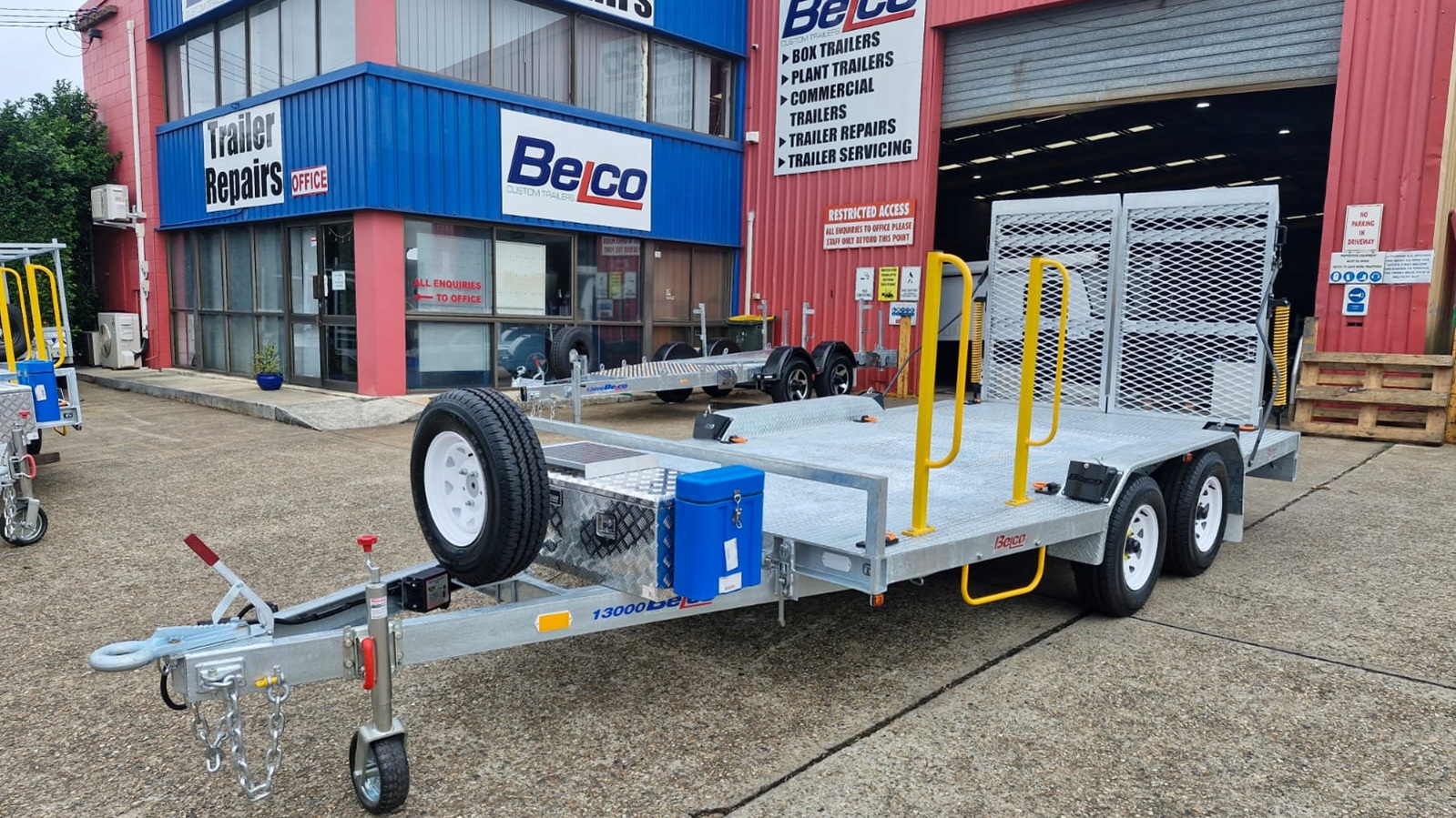3.5T ATM Mower Trailer Belco LIM350