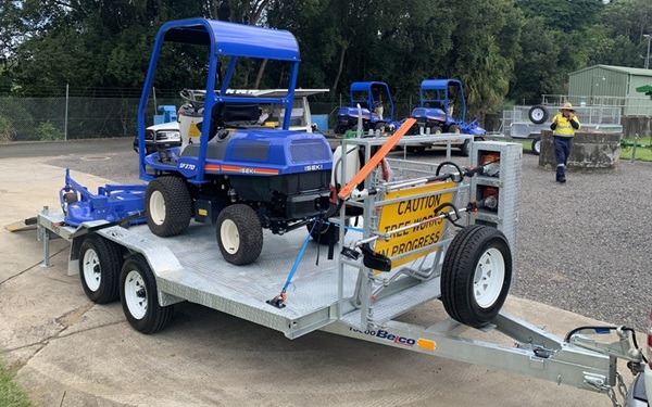3500 kgs Heavy Industrial Mower Trailer