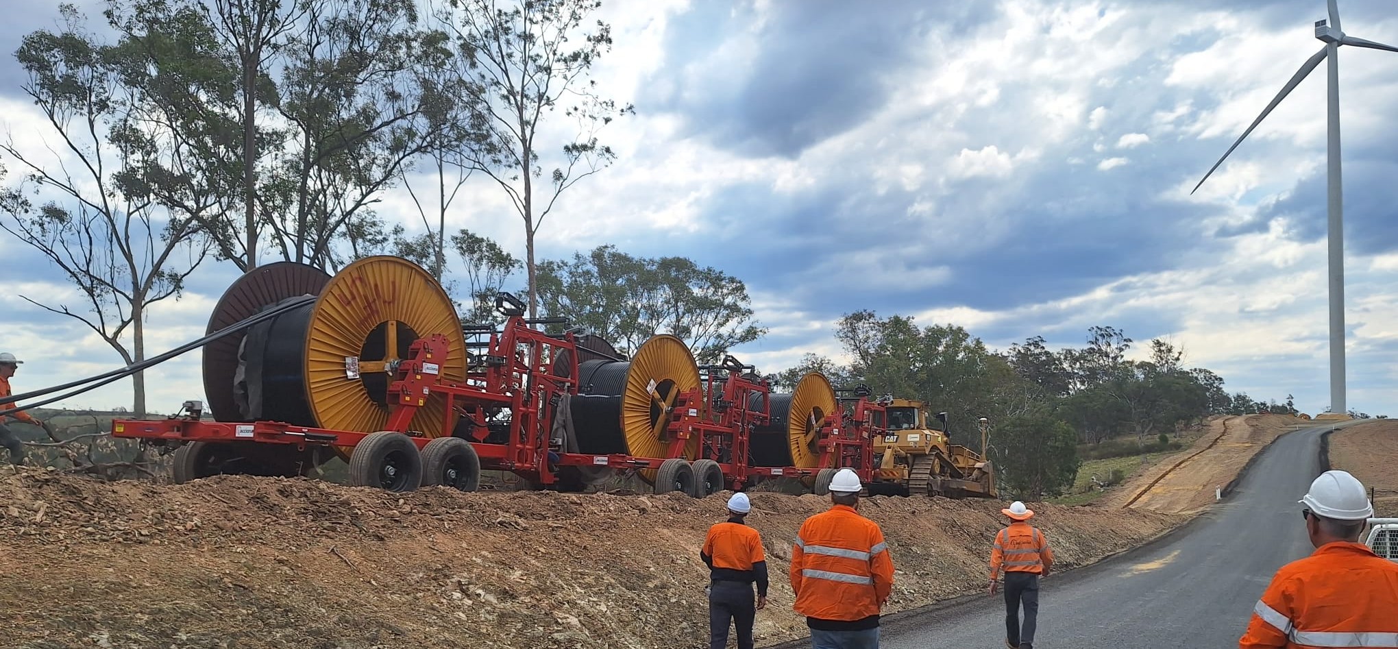 Road Train Cable Drum Jinker