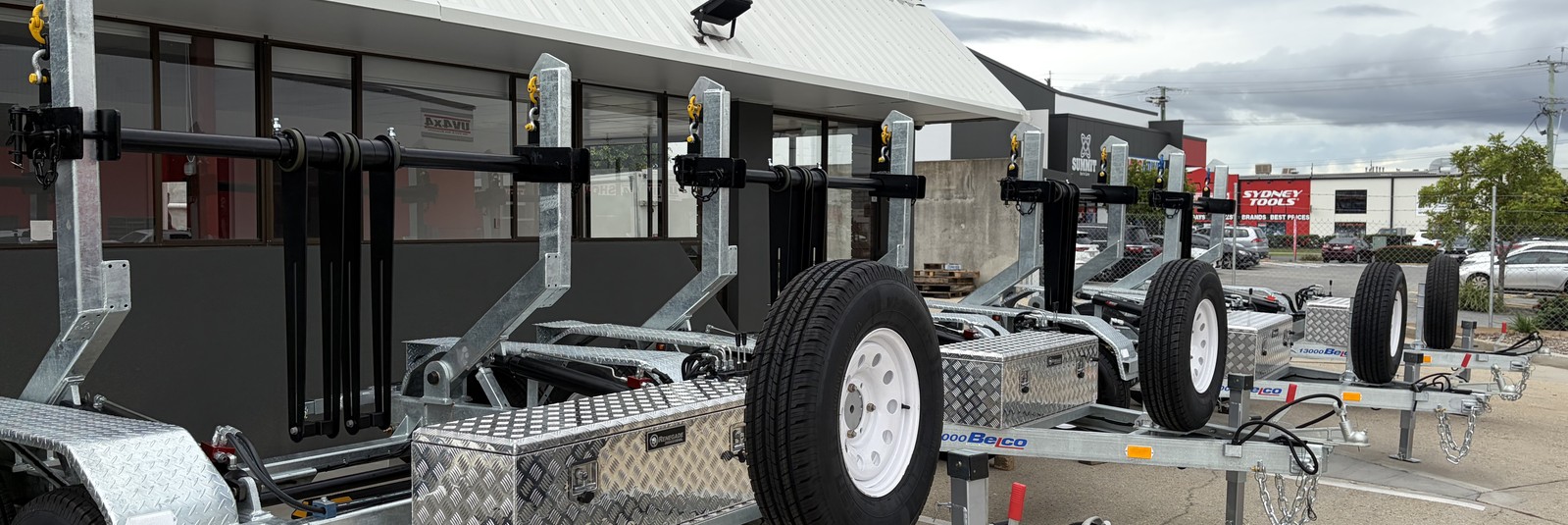 3.5T ATM Cable Trailers