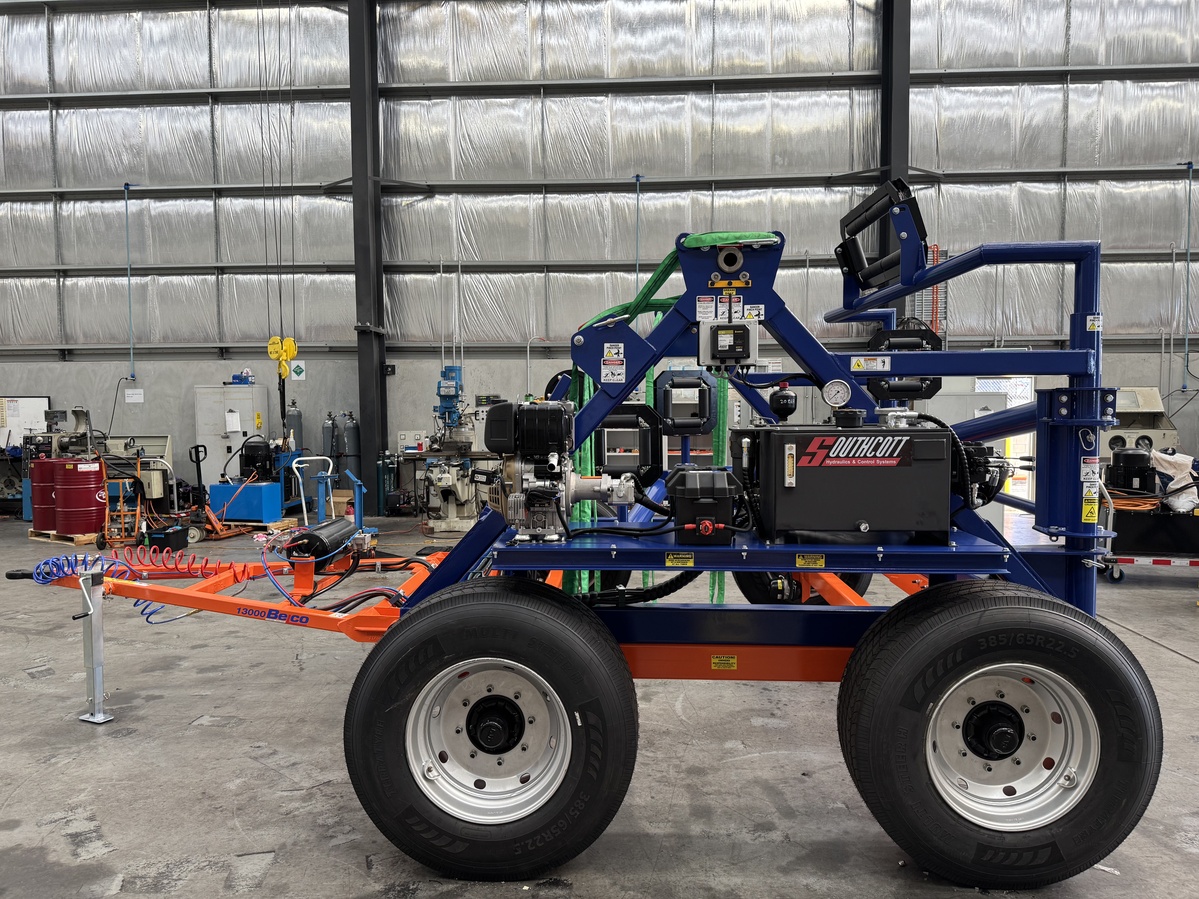 10 T Cable stand trailer